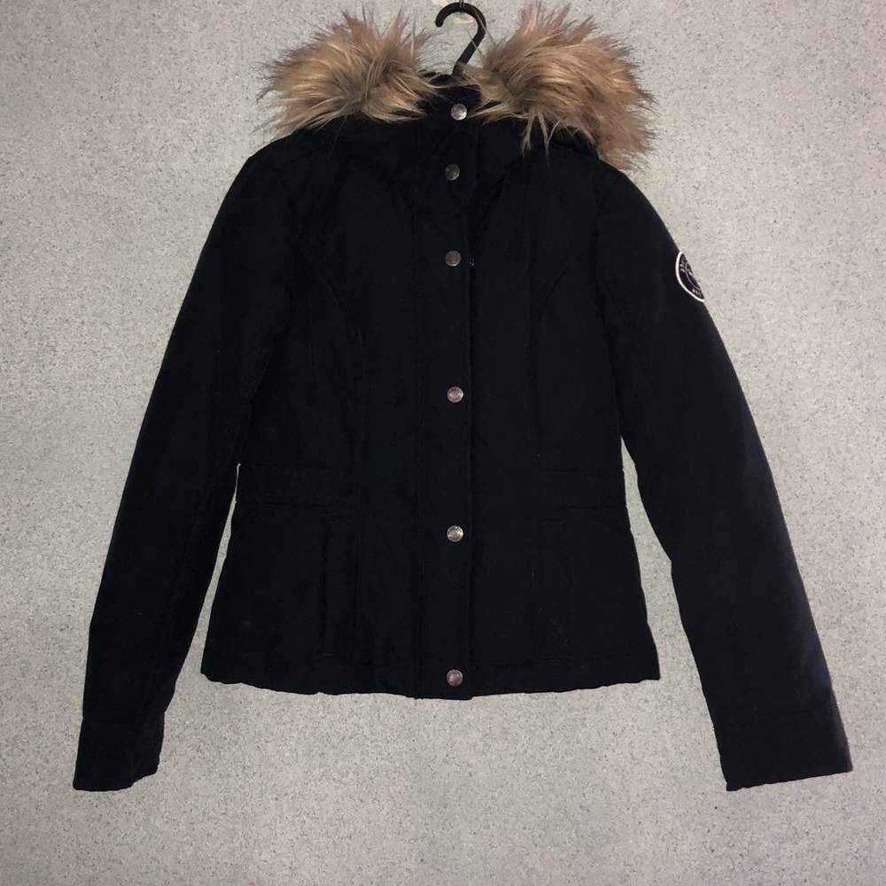Puffer Coat w/ Fur Hood